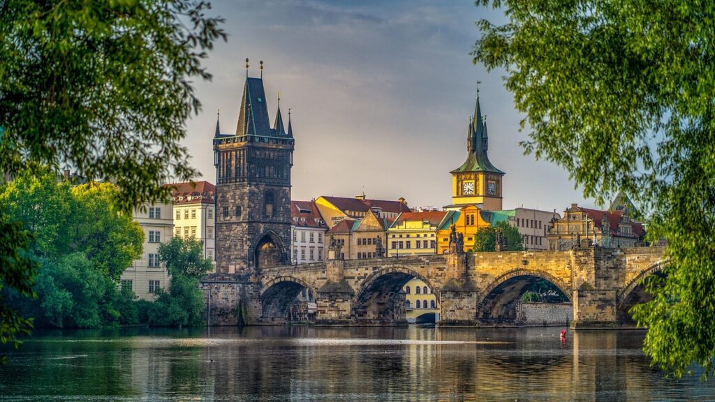 Photo of Charles Bridge in Prague, Czech Republic