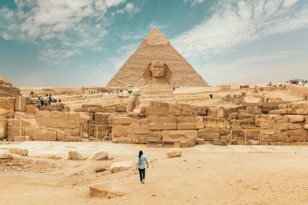 The Pyramids in Egypt