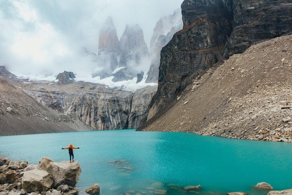 Photo of Torres del Paine in southern Chilean Patagonia