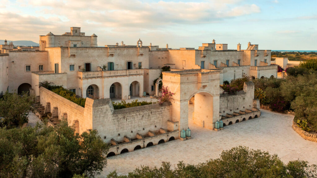 The entrance of Borgo Egnazia