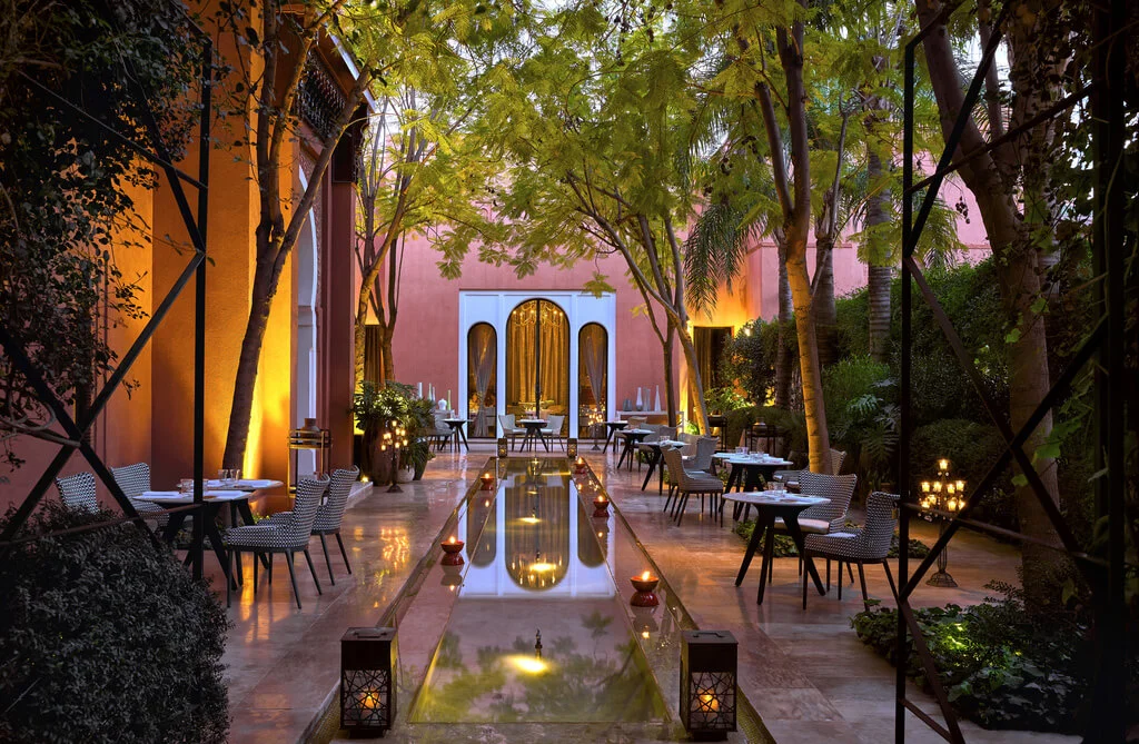 The luxury of Royal Mansour hotel