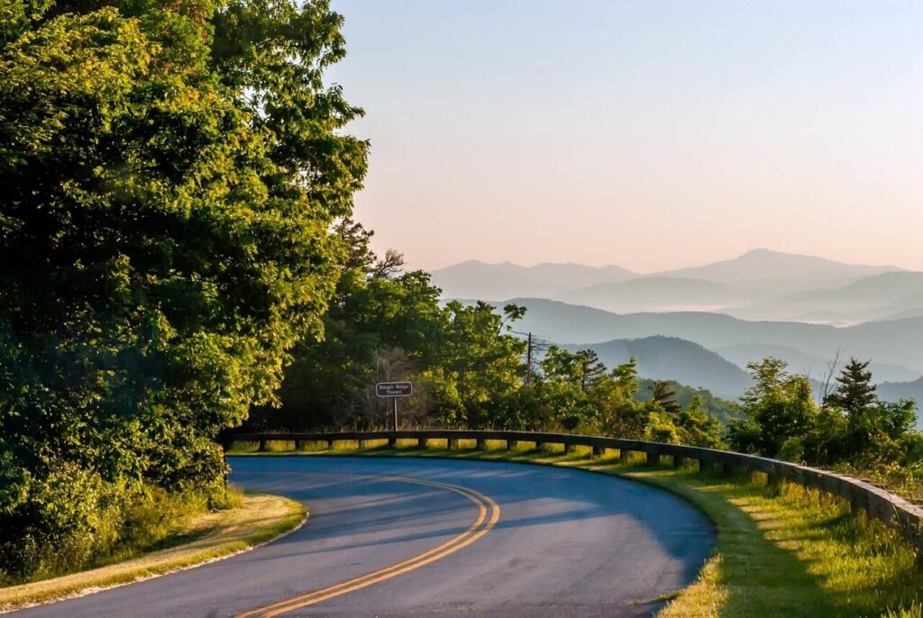A beautiful drive through the Blue Ridge Mountains