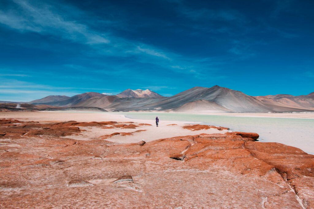 Walking Through The Atacama Desert