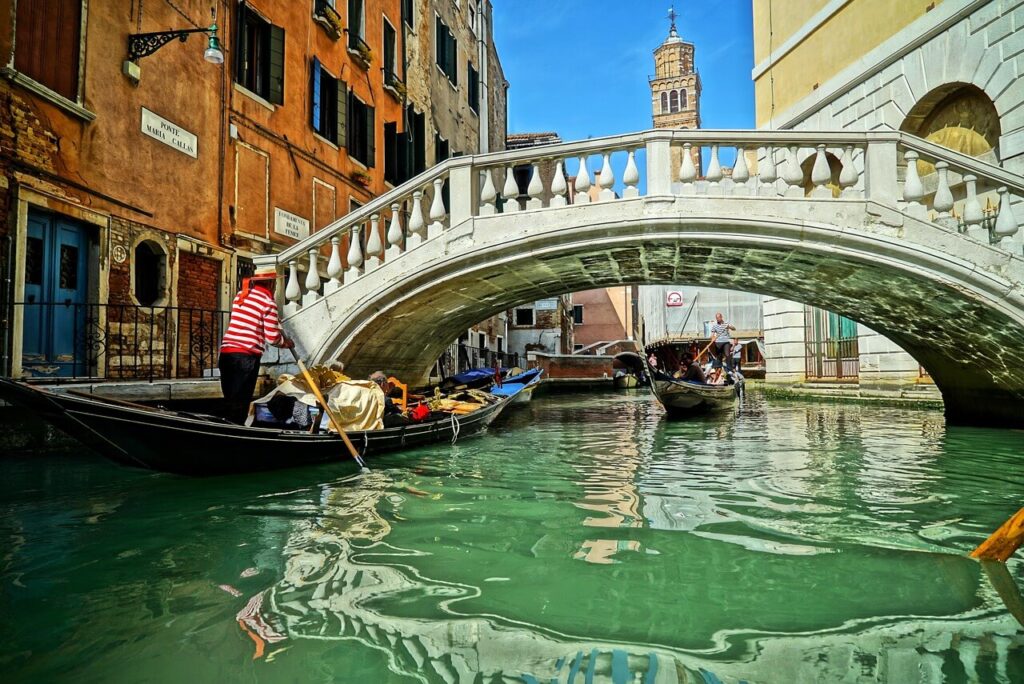 A Venice canal
