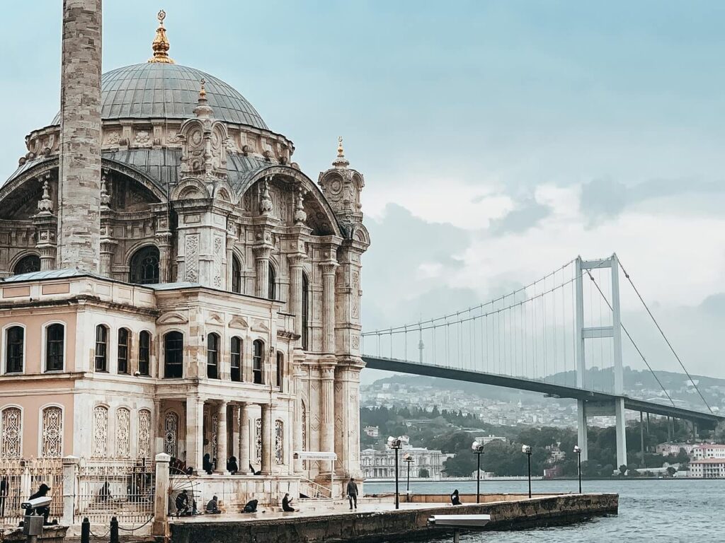 Ortaköy Mosque and Bosphorus Bridge
