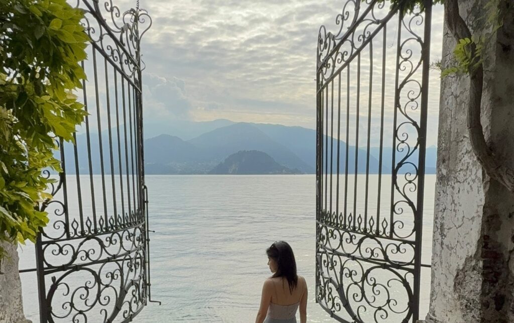 Overlooking Lake Como