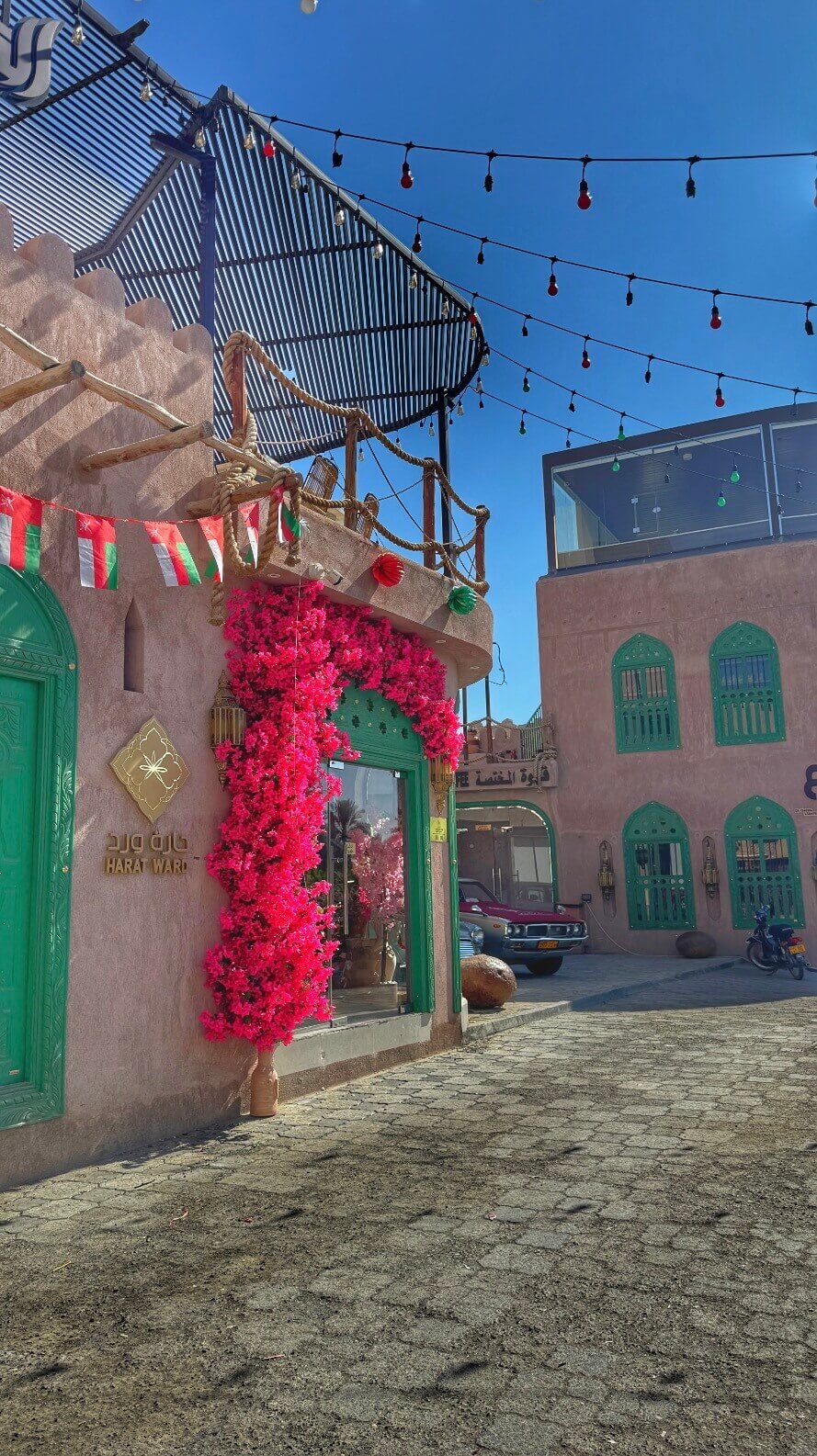 Colorful corner at Nizwa Old Town