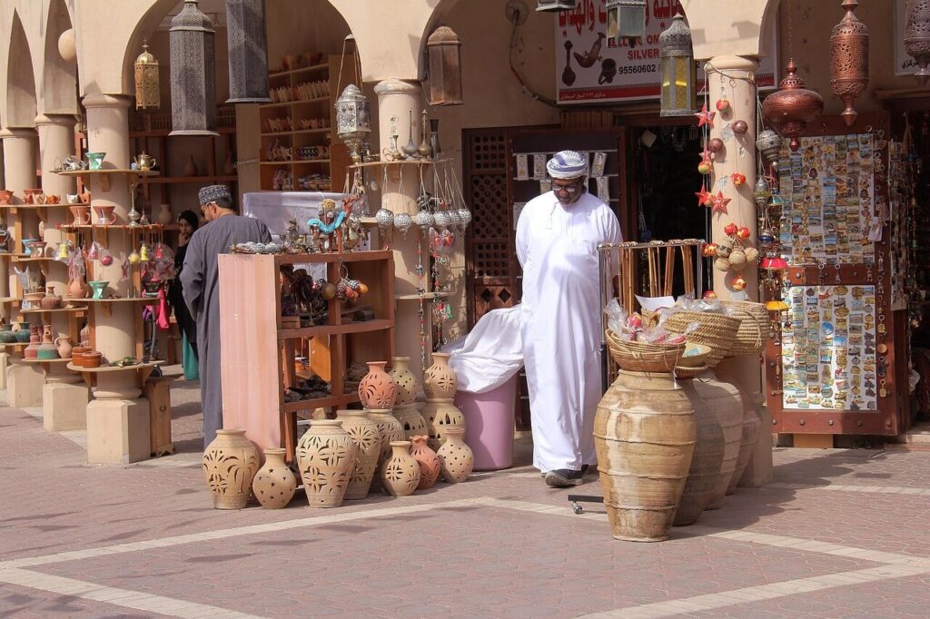 A Omani Nizwa Souq