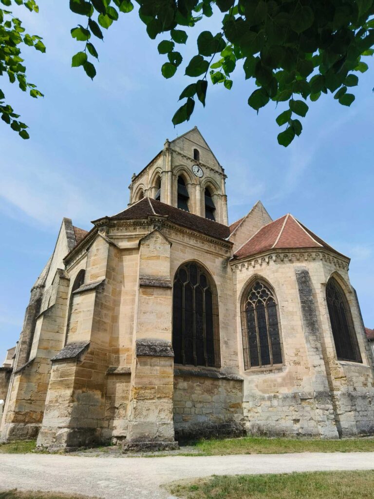 The church in Auvers-sur-Oise