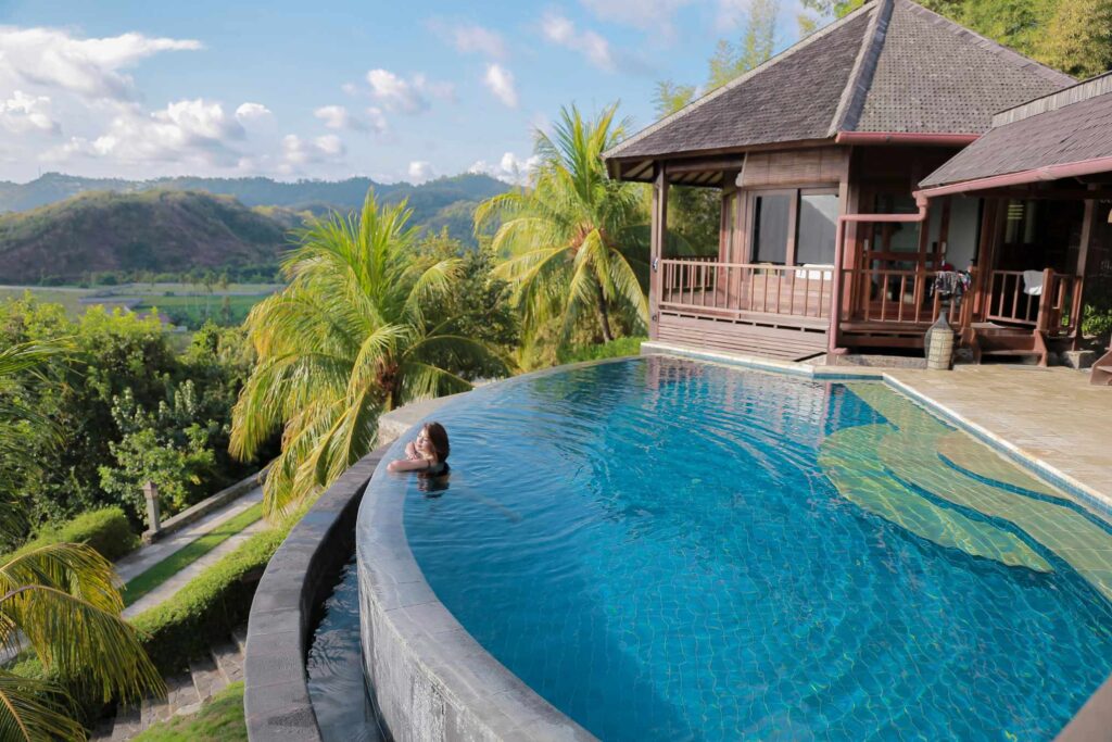 Bali vs Thailand honeymoon — private pool villa jungle Bali Indonesia