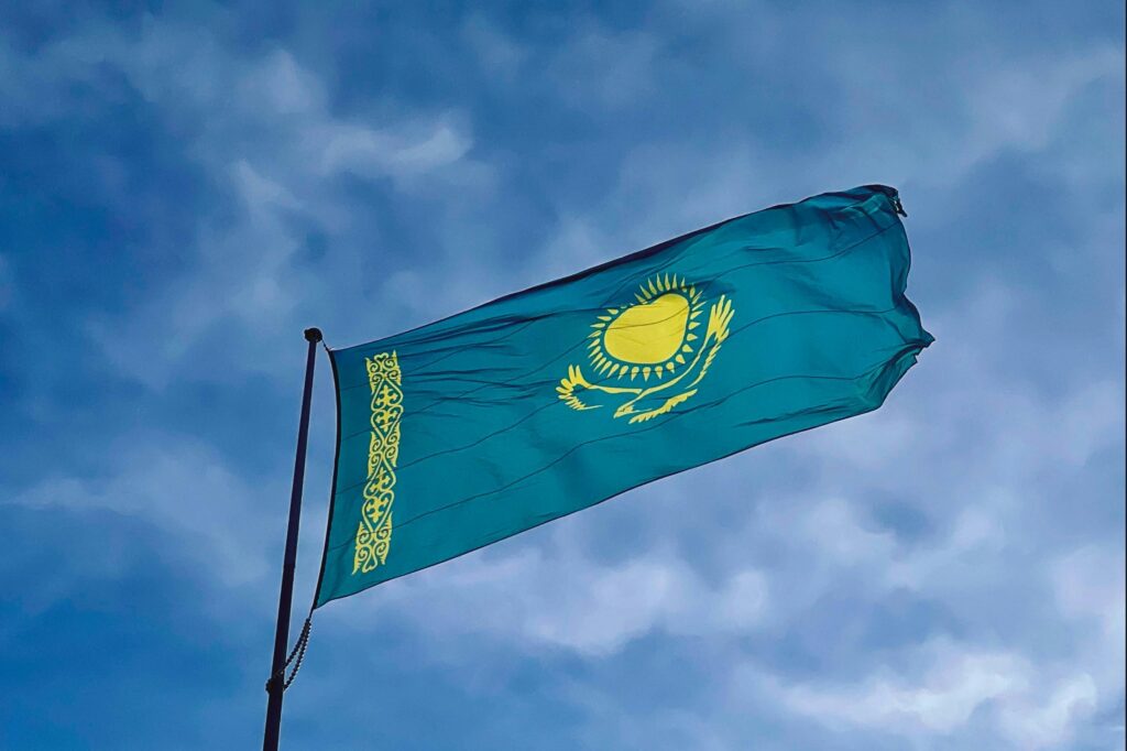 Kazakhstan flag
