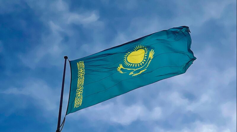 Kazakhstan flag
