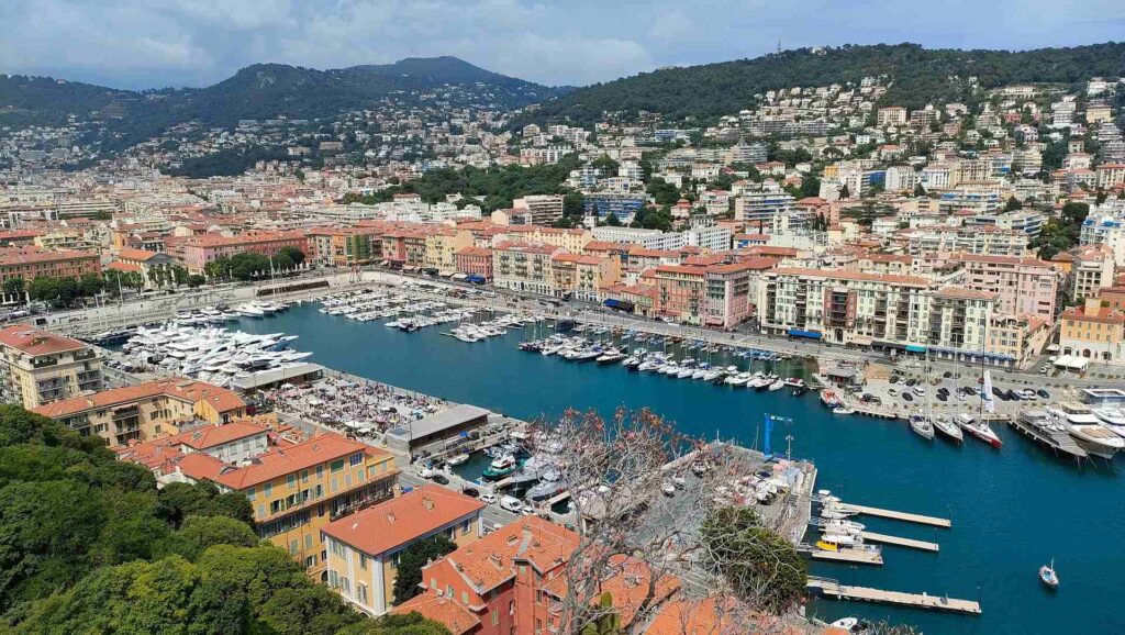 Nice port, France