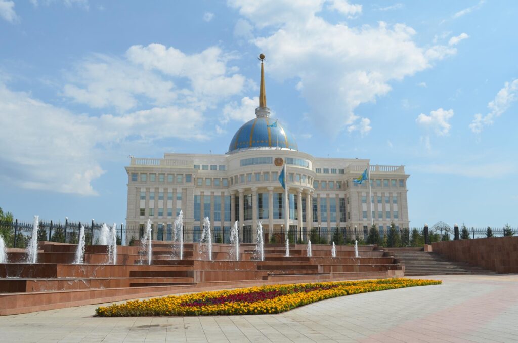 Palace of the president in Kazakhstan