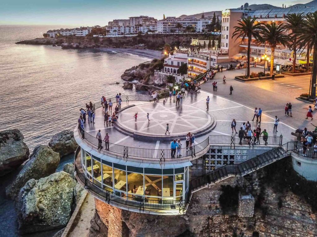 Nerja day trip from Malaga, Balcon de Europa viewpoint