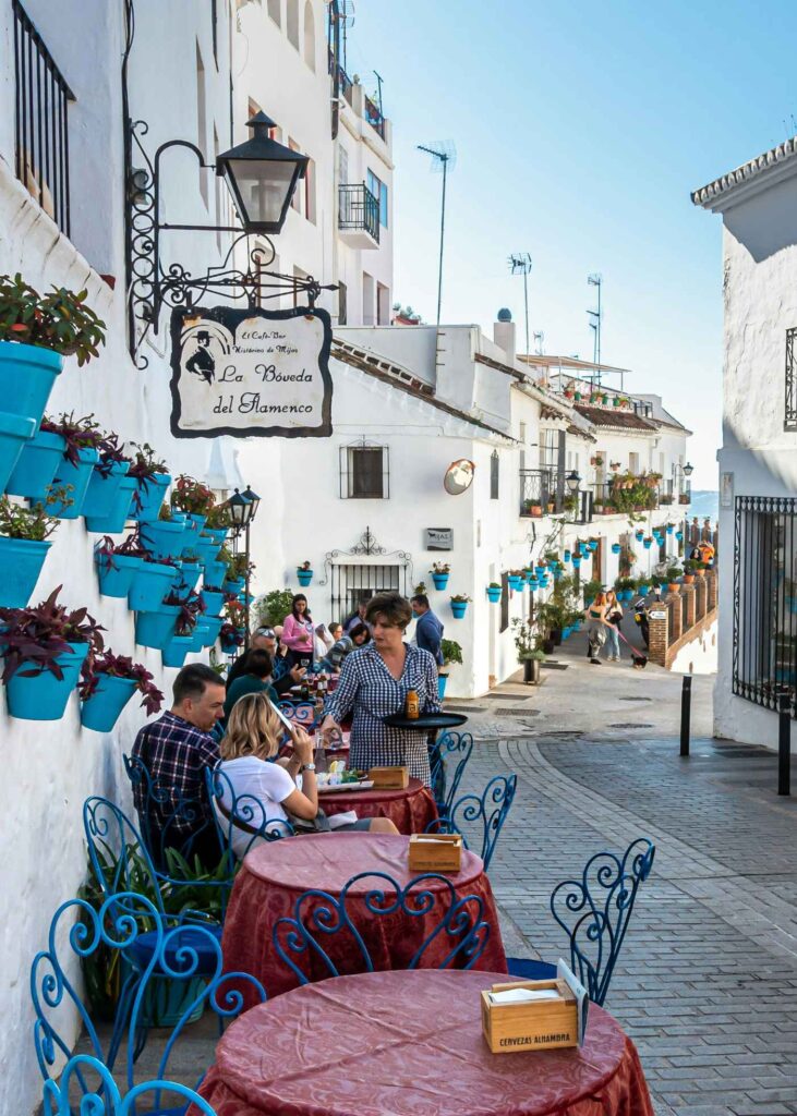 Mijas day trip from Malaga, whitewashed hillside village