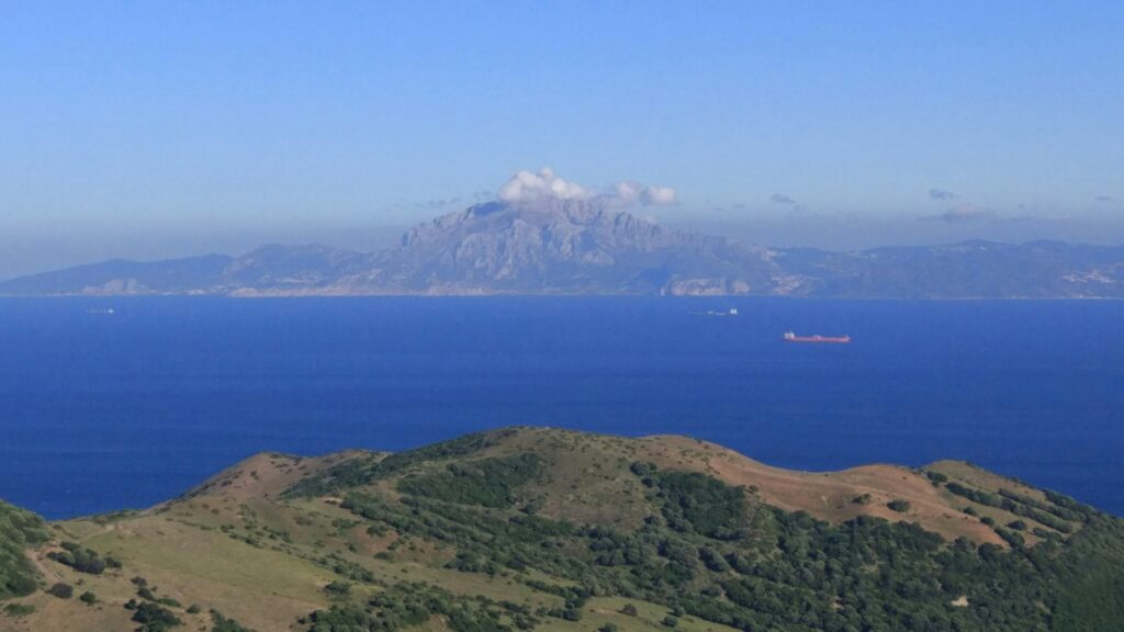 Spain Portugal Morocco trip itinerary - Strait of Gibraltar view