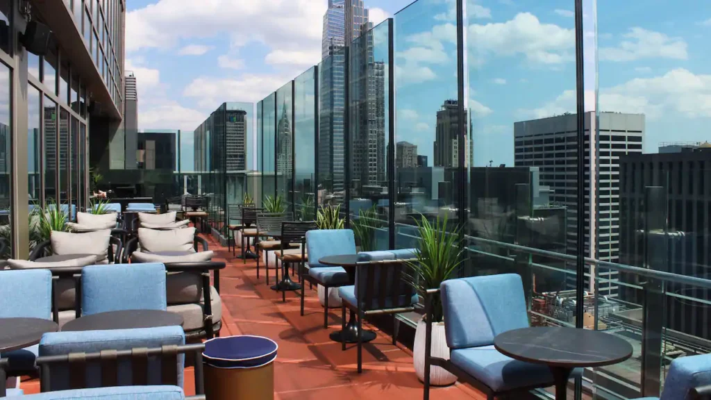 Hyatt Centric Times Square rooftop view