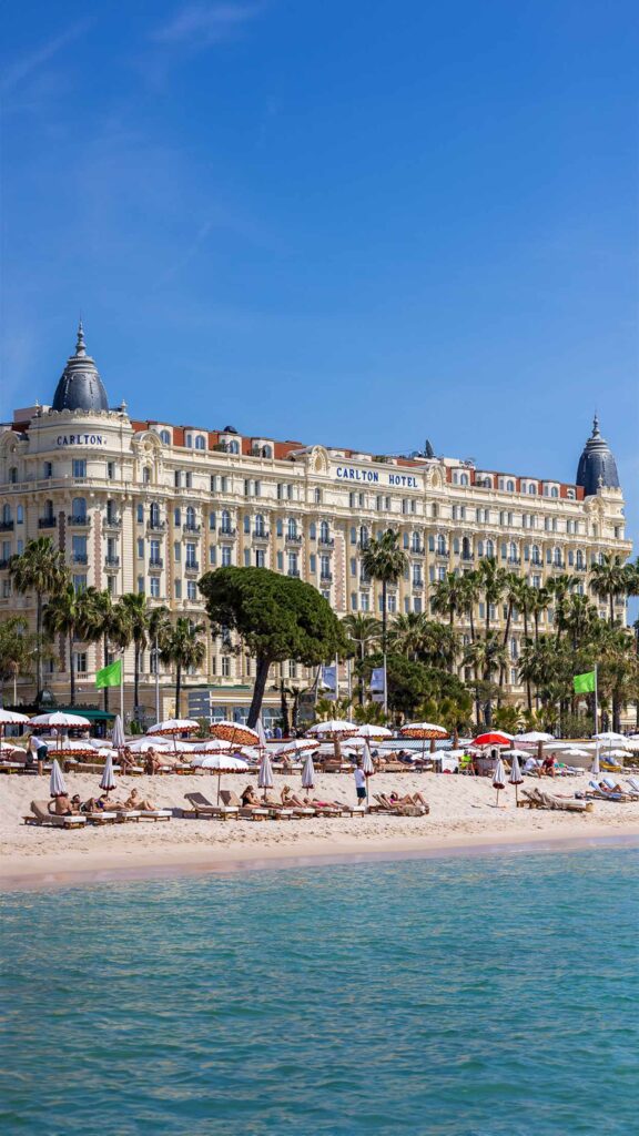 Carlton Hotel in Cannes, French Riviera