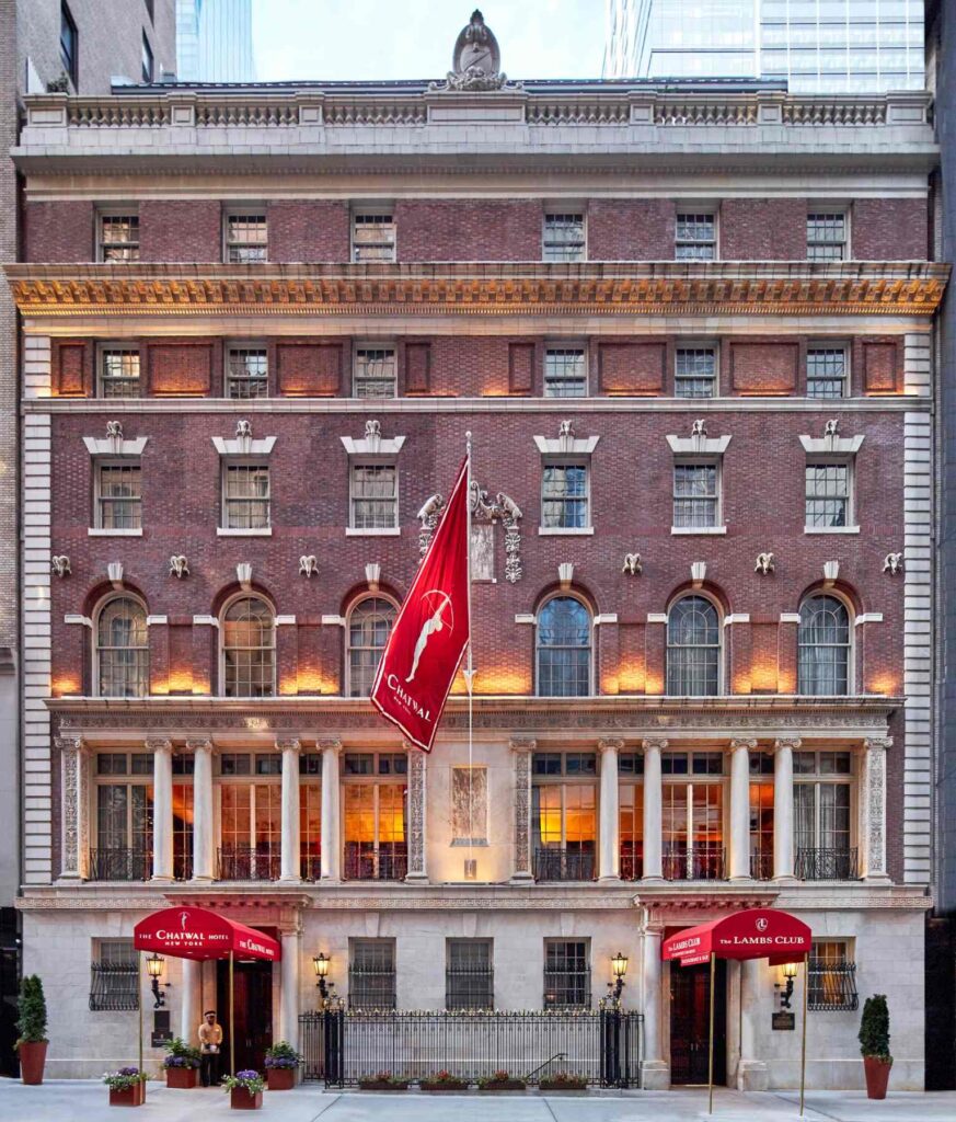The Chatwal New York City Hotel entrance