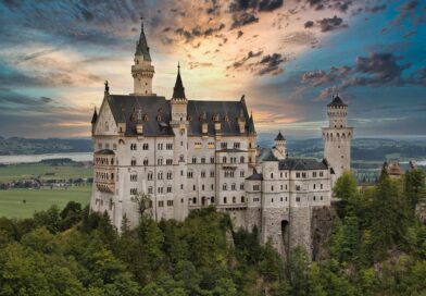 The world famous Neuschwanstein Castle in Germany