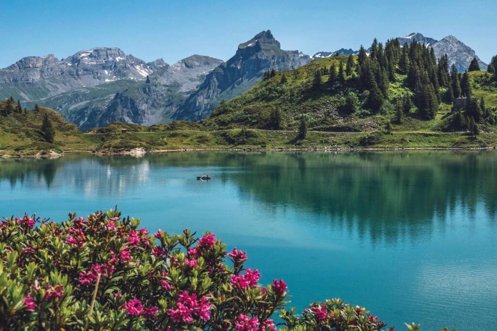 Scenic scenes in Switzerland